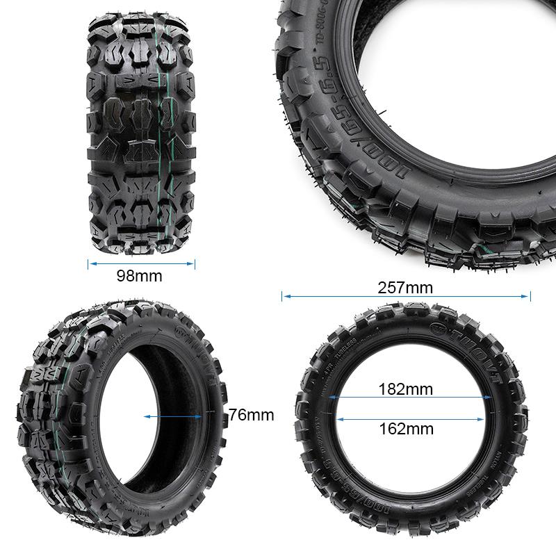 eWHEEL (TUOVT) ΕΛΑΣΤΙΚΟ 100/65-6.5 TUBELESS ΗΛΕΚΤΡΙΚΟΥ ΠΑΤΙΝΙΟΥ 31547 - Image 2
