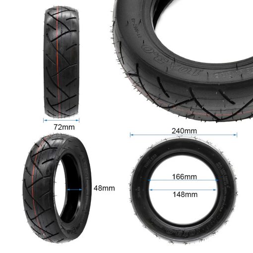 eWHEEL ΕΛΑΣΤΙΚΟ 10X3-6 (70/80-6) ΓΙΑ ΗΛΕΚΤΡΙΚΑ ΠΑΤΙΝΙΑ 37166 - Image 2