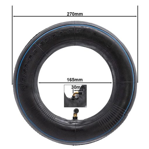 eWHEEL ΑΕΡΟΘΑΛΑΜΟΣ 90/65-6.5 & 110/50-6.5 VC ΒΑΛΒΙΔΑ TR87 (ΣΤΡΑΒΗ) 90X90 μοίρες ΓΙΑ ΗΛΕΚΤΡΙΚΑ ΠΑΤΙΝΙΑ - Image 2