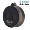eWHEEL CT005 PREMIUM RESIN ΤΑΚΑΚΙΑ ΔΙΣΚΟΦΡΕΝΟΥ 2 ΖΕΥΓΟΙ ΓΙΑ E-SCOOTER/E-BIKE 82006