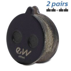 eWHEEL CT005 PREMIUM RESIN ΤΑΚΑΚΙΑ ΔΙΣΚΟΦΡΕΝΟΥ 2 ΖΕΥΓΟΙ ΓΙΑ E-SCOOTER/E-BIKE 82006