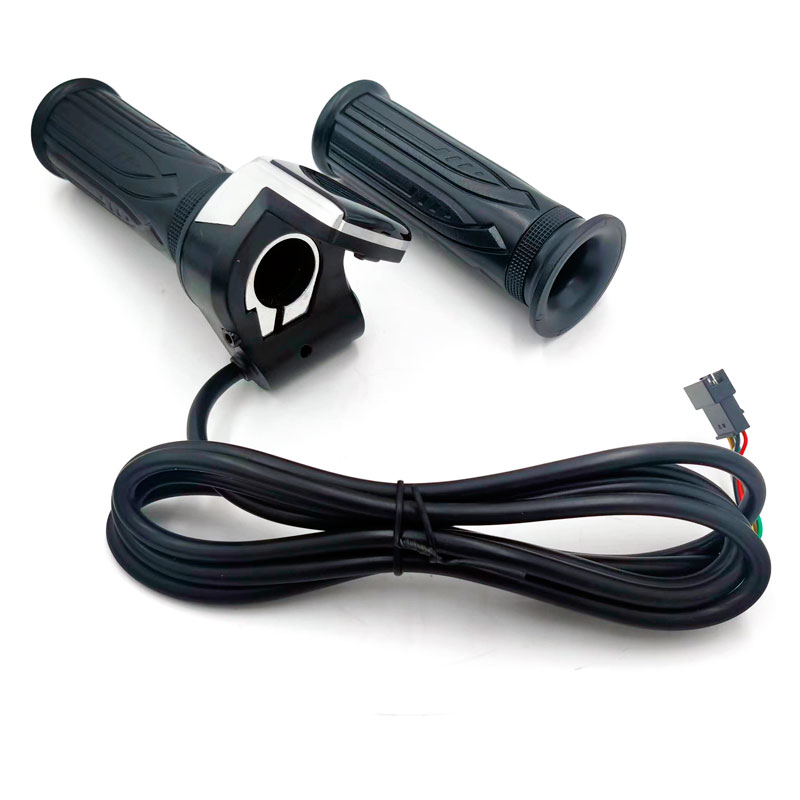 eWHEEL GENERIC ΓΚΑΖΙ ΓΙΑ E-SCOOTER/E-BIKE ΜΕ ΟΘΟΝΗ LCD ΚΑΙ ΔΙΑΚΟΠΤΗ 36V - Image 2