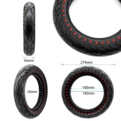 Alternative view of eWHEEL 12X2.125 SOLID ULTRALIGHT ΕΛΑΣΤΙΚΟ ΓΙΑ E-SCOOTER/E-BIKE 82815