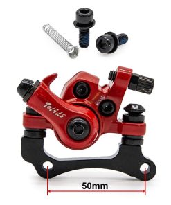 Alternative view of eWHEEL ΔΑΓΚΑΝΑ ΔΙΣΚΟΦΡΕΝΟΥ R 50mm ΓΙΑ ΗΛΕΚΤΡΙΚΑ ΠΑΤΙΝΙΑ (Tolids) ΚΟΚΚΙΝΗ 72313