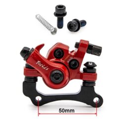 Alternative view of eWHEEL ΔΑΓΚΑΝΑ ΔΙΣΚΟΦΡΕΝΟΥ R 50mm ΓΙΑ ΗΛΕΚΤΡΙΚΑ ΠΑΤΙΝΙΑ (Tolids) ΚΟΚΚΙΝΗ 72313