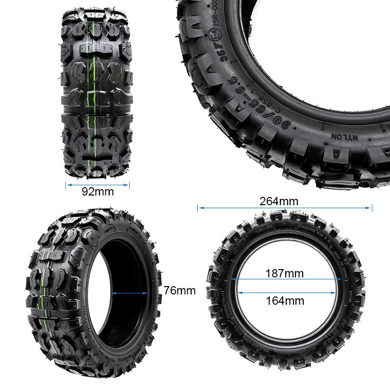 CST ΕΛΑΣΤΙΚΟ TUBELESS 90/65-6.5 OFF ROAD ΓΙΑ ΗΛΕΚΤΡΙΚΑ ΠΑΤΙΝΙΑ 15447 - Image 2