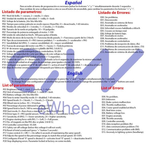 eWHEEL ΟΘΟΝΗ DISPLAY S866 ΓΙΑ ΗΛΕΚΤΡΙΚΑ ΠΑΤΙΝΙΑ ΜΕ ΑΔΙΑΒΡΟΧΗ ΣΥΝΔΕΣΗ SM 5P CONNECTOR - Image 5