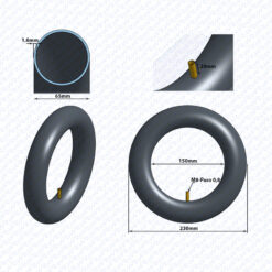 Alternative view of eWHEEL ΑΕΡΟΘΑΛΑΜΟΣ 10X2.50 ΓΙΑ ΗΛΕΚΤΡΙΚΑ ΠΑΤΙΝΙΑ ΒΑΛΒΙΔΑ TR4 20mm 8642-38