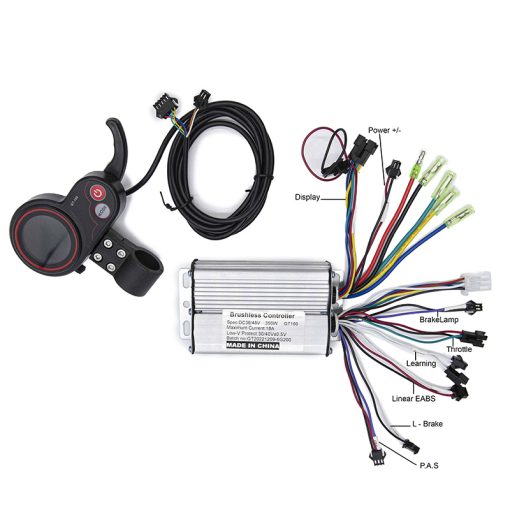 eWHEEL ΚΙΤ GT-100 CONTROLER+ΟΘΟΝΗ LCD DISPLAY ΓΙΑ E-SCOOTER 36/48V 18A 350W 29124