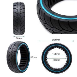 Alternative view of eWHEEL ΕΛΑΣΤΙΚΟ SOLID (ΣΥΜΠΑΓΕΣ) ULTRALIGHT 8.5X2.5 ΓΙΑ ΗΛΕΚΤΡΙΚΑ ΠΑΤΙΝΙΑ BLUE LINE RRM-002