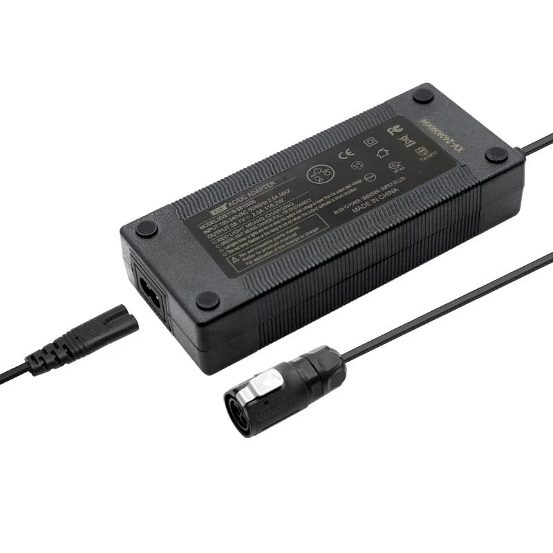 eWHEEL ΦΟΡΤΙΣΤΗΣ PREMIUM ΓΙΑ ΜΠΑΤΑΡΙΑ ΠΑΤΙΝΙΟΥ DUALTRON MINI 52V (58.8V) 2A ΒΥΣΜΑ LP16 BC-006 - Image 3