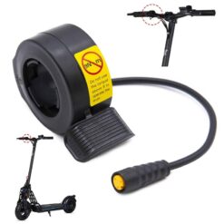 eWHEEL ΜΟΧΛΟΣ ΓΙΑ ΓΚΑΖΙ ΚΑΙ ΦΡΕΝΟ E-SCOOTER/E-BIKE 3 PINS ΒΥΣΜΑ ΣΤΕΓΑΝΟ ΘΗΛΥΚΟ EAS-001