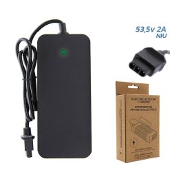 eWHEEL ΦΟΡΤΙΣΤΗΣ ΓΙΑ ΜΠΑΤΑΡΙΑ ΗΛΕΚΤΡΙΚΟΥ ΠΑΤΙΝΙΟΥ NIU 48V2A (53.5V2A OUTPUT) BC-011