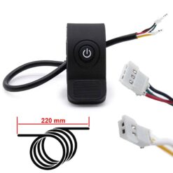 Alternative view of eWHEEL ΑΝΤΑΛΛΑΚΤΙΚΟ ΧΕΙΡΙΣΤΗΡΙΟ ΓΚΑΖΙΟΥ ΜΕ POWER BUTTON ΓΙΑ ΗΛΕΚΤΡΙΚΑ ΠΑΤΙΝΙΑ EAS-002