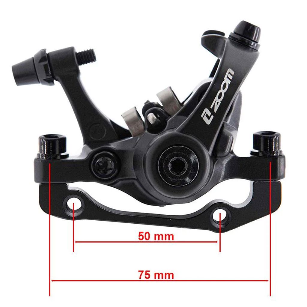 eWHEEL (ZOOM) ΔΑΓΚΑΝΑ MHXANIKH ΔΙΠΙΣΤΟΝΗ ΔΙΣΚΟΦΡΕΝΟΥ E-SCOOTER L-70mm ΜΑΥΡΗ FPS-008 - Image 3