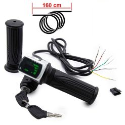 eWHEEL GENERIC ΓΚΑΖΙ ΓΙΑ E-SCOOTER/E-BIKE ΜΕ ΕΝΔΕΙΞΗ ΜΠΑΤΑΡΙΑΣ 48V + ΚΛΕΙΔΙ SM CONNECTOR