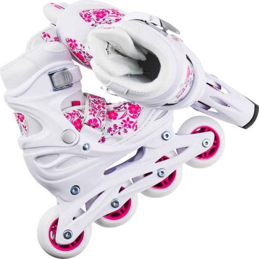 ROCES COMPY 8.0 ΠΑΤΙΝΙΑ ROLLER SKATES ΑΥΞΟΜΕΙΟΥΜΕΝΑ IN-LINE WHITE/VIOLET (No 38-41) 400809/00001 - Image 3