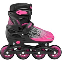 Alternative view of ROCES JOKEY X ΠΑΤΙΝΙΑ ROLLER ΑΥΞΟΜΕΙΟΥΜΕΝΑ IN-LINE BLACK/PINK (No 34-37)