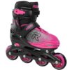 ROCES JOKEY X ΠΑΤΙΝΙΑ ROLLER ΑΥΞΟΜΕΙΟΥΜΕΝΑ IN-LINE BLACK/PINK (No 34-37)