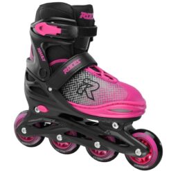 Alternative view of ROCES JOKEY X ΠΑΤΙΝΙΑ ROLLER ΑΥΞΟΜΕΙΟΥΜΕΝΑ IN-LINE BLACK/PINK (No 38-41)