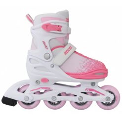 ROCES JOKEY X ΠΑΤΙΝΙΑ ROLLER ΑΥΞΟΜΕΙΟΥΜΕΝΑ IN-LINE WHITE/PINK (No 34-37) - Image 3