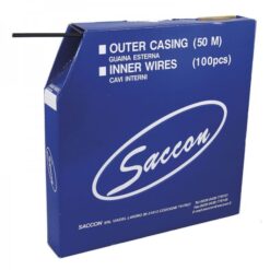 SACCON ΚΑΛΩΔΙΟ ΦΡΕΝΩΝ ΠΟΔΗΛΑΤΟΥ ΜΕ TEFLON 5mm ΜΑΥΡΟ DT45005C