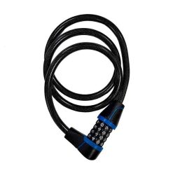 DIEFFE ΚΛΕΙΔΑΡΙΑ ΠΟΔΗΛΑΤΟΥ ΜΕ ΣΥΝΔΥΑΣΜΟ 100cmX10mm ΜΑΥΡΗ DF121