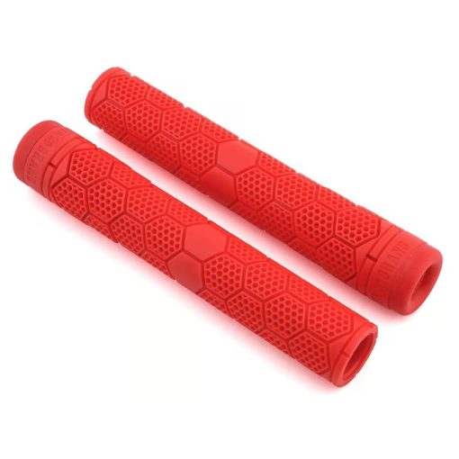 STOLEN HIVE SUPERSTICK FLANGLESS GRIPS RED 165mm