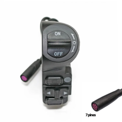 ΜΠΟΥΤΟΝΙΕΡΑ ΓΙΑ SMARTGYRO CROSSOVER T4 DUO E-SCOOTER (ΦΩΤΑ/ΦΛΑΣ/ΚΟΡΝΑ/DUO MOTOR) 7PINS