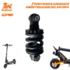 KUKIRIN G2 PRO ΕΜΠΡΟΣΘΙΑ/ΟΠΙΣΘΙΑ ΑΝΑΡΤΗΣΗ 100mm ΓΙΑ ΗΛΕΚΤΡΙΚΟ ΠΑΤΙΝΙ BLACK
