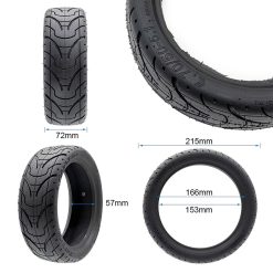 Alternative view of XUANCHENG 70/50-6.1 TUBELESS ΕΛΑΣΤΙΚΟ ΓΙΑ ΗΛΕΚΤΡΙΚΑ ΠΑΤΙΝΙΑ DUALTRON Mini Popular Togo/mini Leger/mini
