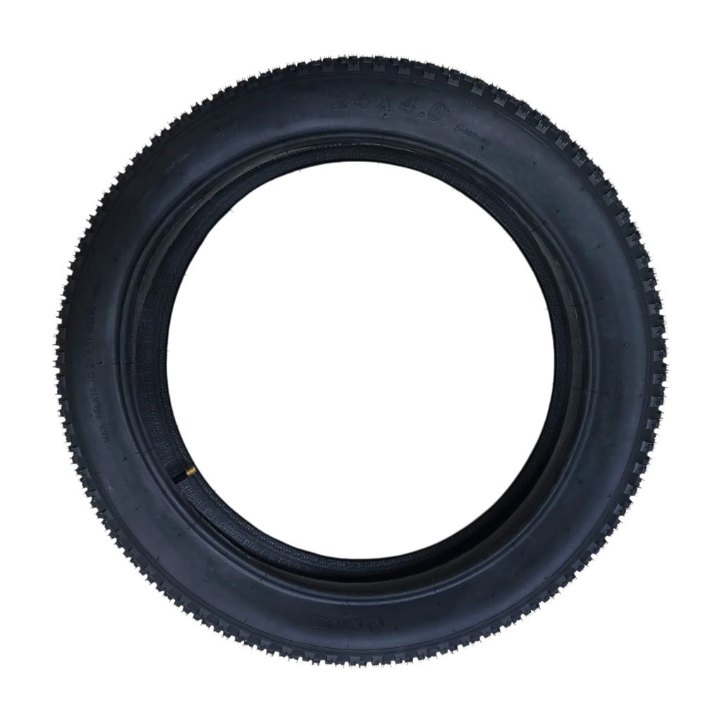 EXCE ΣΕΤ ΕΛΑΣΤΙΚΟ ΜΕ ΣΑΜΠΡΕΛΑ E-BIKE/FAT-BIKE 24X4.00 ΜΑΥΡΟ - Image 2