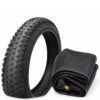 EXCE ΣΕΤ ΕΛΑΣΤΙΚΟ ΜΕ ΣΑΜΠΡΕΛΑ E-BIKE/FAT-BIKE 24X4.00 ΜΑΥΡΟ