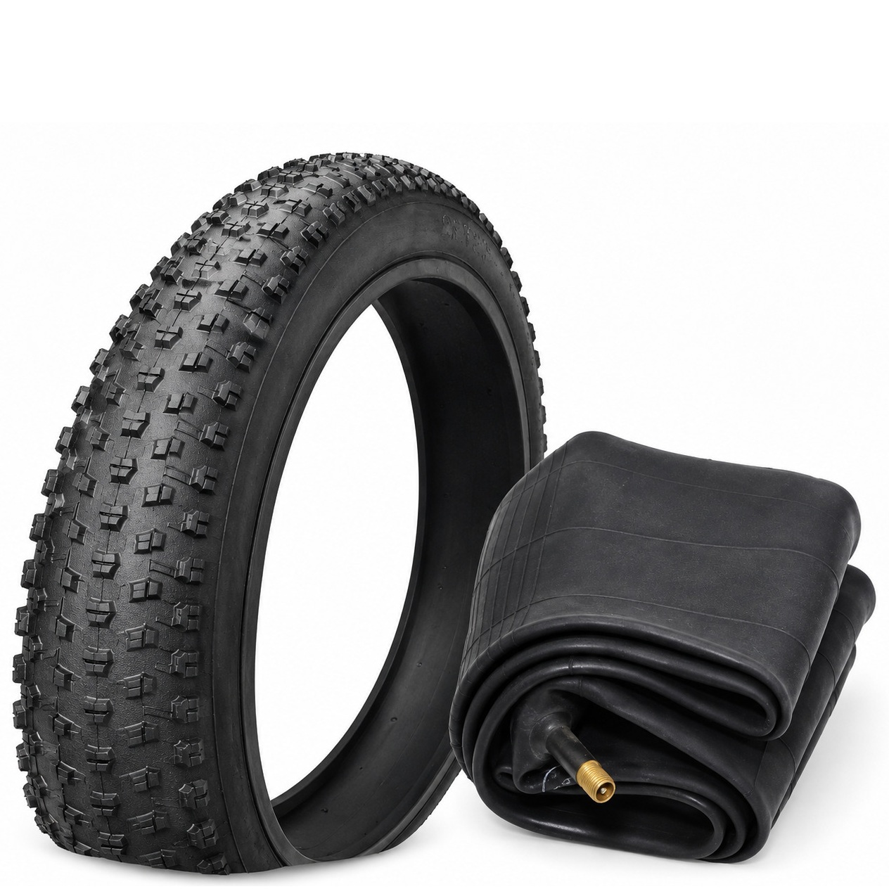 EXCE ΣΕΤ ΕΛΑΣΤΙΚΟ ΜΕ ΣΑΜΠΡΕΛΑ E-BIKE/FAT-BIKE 24X4.00 ΜΑΥΡΟ