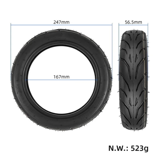 XUANCHENG 10X2.125-6.5 ΕΛΑΣΤΙΚΟ TUBELESS ΓΙΑ SCOOTER Ninebot/XIAOMI - Image 2