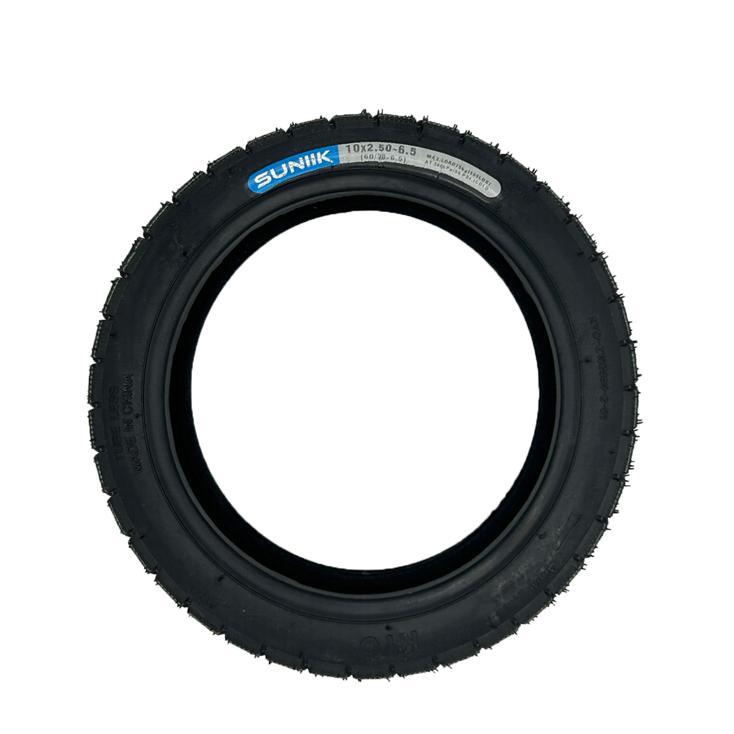SUNIIK 10X2.50-6.5 (60/70-6.5) ΕΛΑΣΤΙΚΟ TUBELESS SEMIOFFROAD ΓΙΑ ΗΛΕΚΤΡΙΚΑ ΠΑΤΙΝΙΑ - Image 2