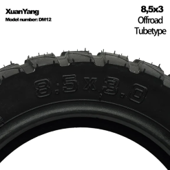 Alternative view of XUANYANG 8.5X3-5.5 (60-134) ΕΛΑΣΤΙΚΟ E-SCOOTER TUBETYPE KUKIRIN G2