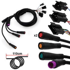 URBANGLIDE E-CROSS PRO BOOST 48V DUAL MOTOR ΑΔΙΑΒΡΟΧΗ ΚΑΛΩΔΙΩΣΗ CONTROLLER/ΟΘΟΝΗΣ/ΦΡΕΝΩΝ/ΓΚΑΖΙ