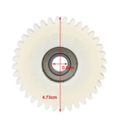 Alternative view of BAFANG 36T ΠΛΑΣΤΙΚΟ ΓΡΑΝΑΖΙ ΜΕ ΡΟΛΕΜΑΝ ΓΙΑ ΜΟΤΕΡ E-BIKE 500 WATT 1ΤΕΜ