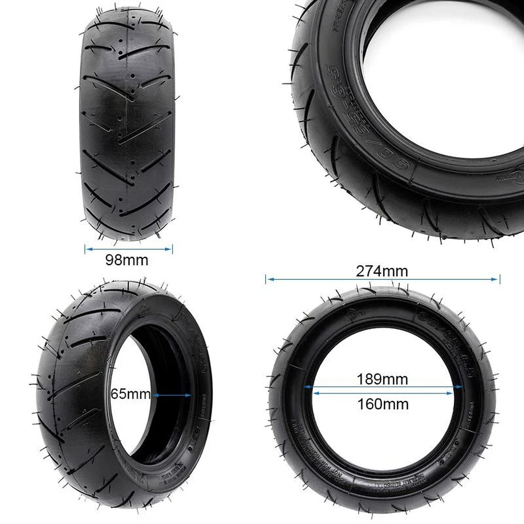 eWHEEL (WANDA) 90/65-6.5 ΕΛΑΣΤΙΚΟ TUBELESS ΓΙΑ ΗΛΕΚΤΡΙΚΑ ΠΑΤΙΝΙΑ 62568-1 - Image 2