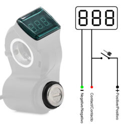 eWHEEL ΚΛΕΙΔΑΡΙΑ ΑΝΑΦΛΕΞΗΣ ΓΙΑ ΗΛΕΚΤΡΙΚΟ ΠΑΤΙΝΙ ΜΕ ΒΟΛΤΟΜΕΤΡΟ 74313 - Image 3
