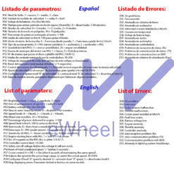 eWHEEL ΚΙΤ CONTROLER+ΟΘΟΝΗ LCD DISPLAY S866 ΓΙΑ E-BIKE/E-SCOOTER 24V/36V/48V 250W/350W/500W - Image 5