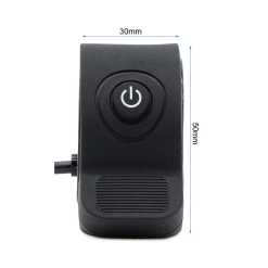 Alternative view of eWHEEL ΑΝΤΑΛΛΑΚΤΙΚΟ ΧΕΙΡΙΣΤΗΡΙΟ ΓΚΑΖΙΟΥ ΓΙΑ NAVEE N20 ΜΕ POWER BUTTON EAS-013