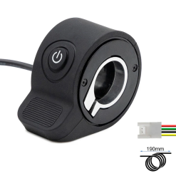 eWHEEL ΑΝΤΑΛΛΑΚΤΙΚΟ ΧΕΙΡΙΣΤΗΡΙΟ ΓΚΑΖΙΟΥ ΓΙΑ NAVEE N20 ΜΕ POWER BUTTON EAS-013