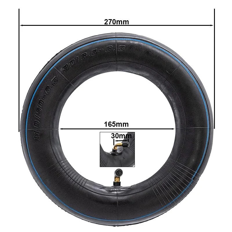eWHEEL ΑΕΡΟΘΑΛΑΜΟΣ 90/65-6.5 & 110/50-6.5 VC ΒΑΛΒΙΔΑ TR87 (ΣΤΡΑΒΗ) 90X90 μοίρες ΓΙΑ ΗΛΕΚΤΡΙΚΑ ΠΑΤΙΝΙΑ - Image 2