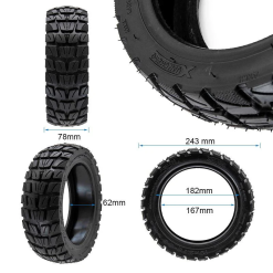 Alternative view of XUANCHENG 10X2.75-6.5 ΕΛΑΣΤΙΚΟ TUBELESS OFFROAD ANTI-PUNCTURE GEL ΓΙΑ ΗΛΕΚΤΡΙΚΑ ΠΑΤΙΝΙΑ RND016