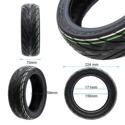 Alternative view of eWHEEL (CST) ΕΛΑΣΤΙΚΟ TUBELESS 9.5X2.5-6.1 ΓΙΑ ΗΛΕΚΤΡΙΚΑ ΠΑΤΙΝΙΑ RNT-008