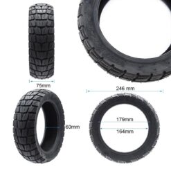 Alternative view of eWHEEL ΕΛΑΣΤΙΚΟ TUBELESS OFFROAD 10X2.75-6.5 ΓΙΑ ΗΛΕΚΤΡΙΚΑ ΠΑΤΙΝΙΑ