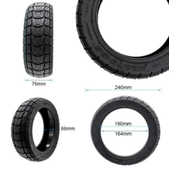 Alternative view of eWHEEL 10X2.75-6.5  ΕΛΑΣΤΙΚΟ TUBELESS SEMIOFFROAD WITH ANTI-PUNCTURE GEL ΓΙΑ ΗΛΕΚΤΡΙΚΑ ΠΑΤΙΝΙΑ CMM088