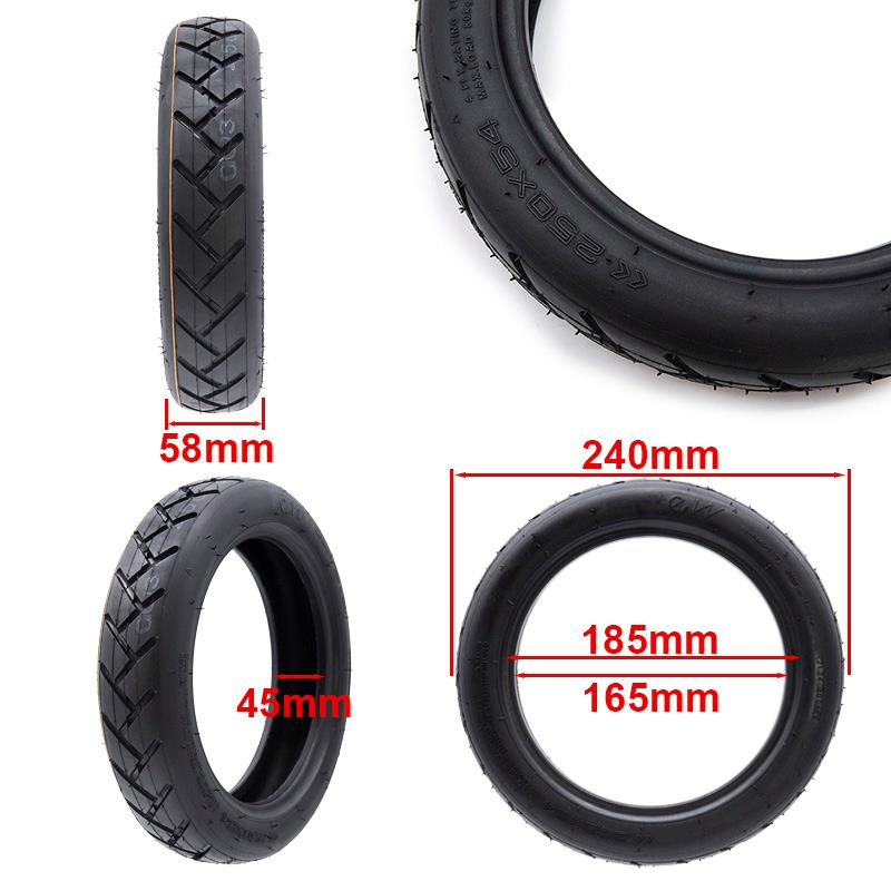 eWHEEL ΕΛΑΣΤΙΚΟ TUBELESS 250X54 ΓΙΑ ΗΛΕΚΤΡΙΚΑ ΠΑΤΙΝΙΑ XIAOMI Mi4 CMM097 - Image 2
